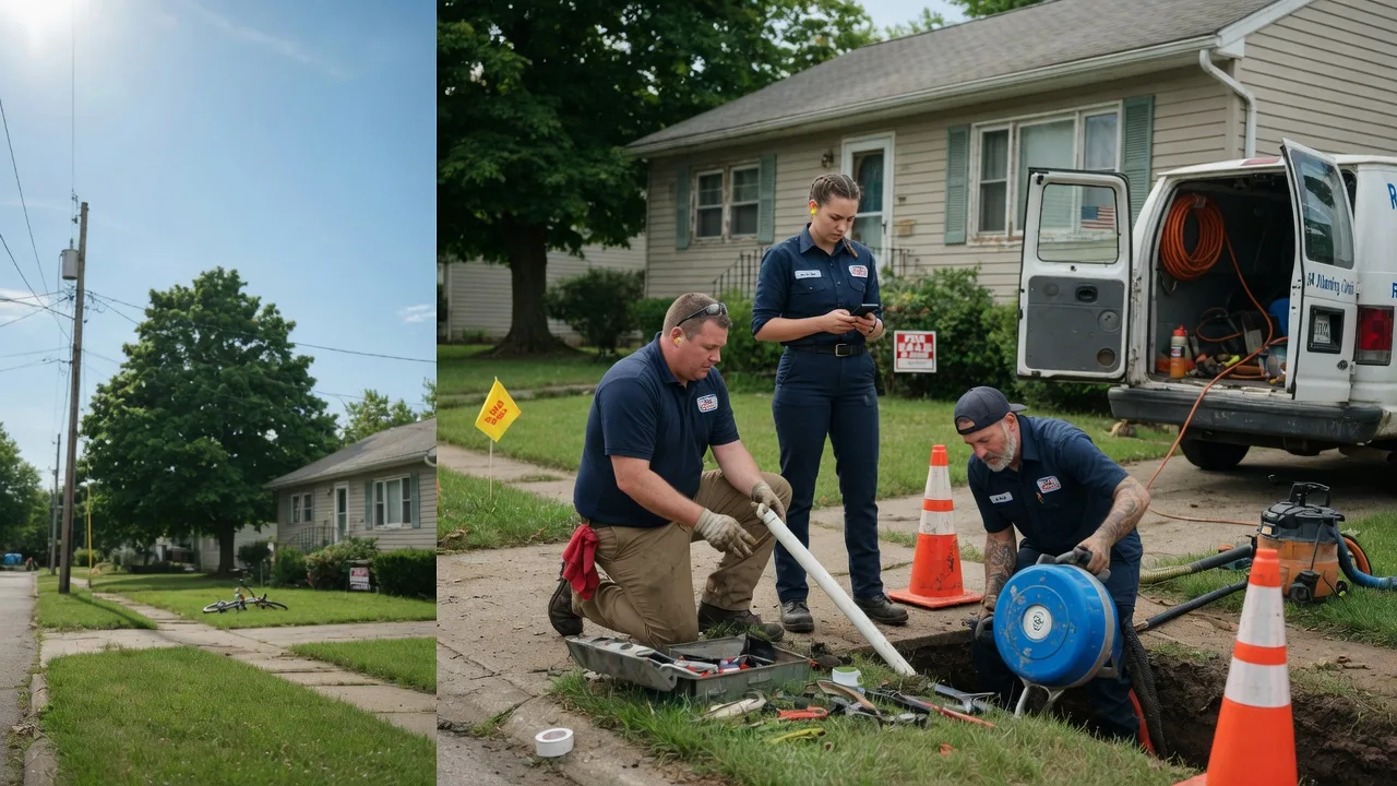 Sewer Line Repair in Orland Park, IL near me